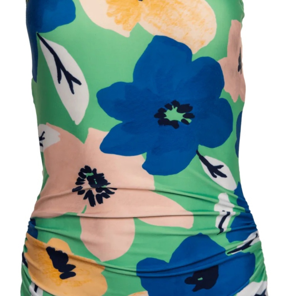 Floral One-Piece Swimsuit NWT Medium